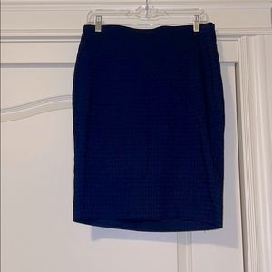 NWOT navy skirt